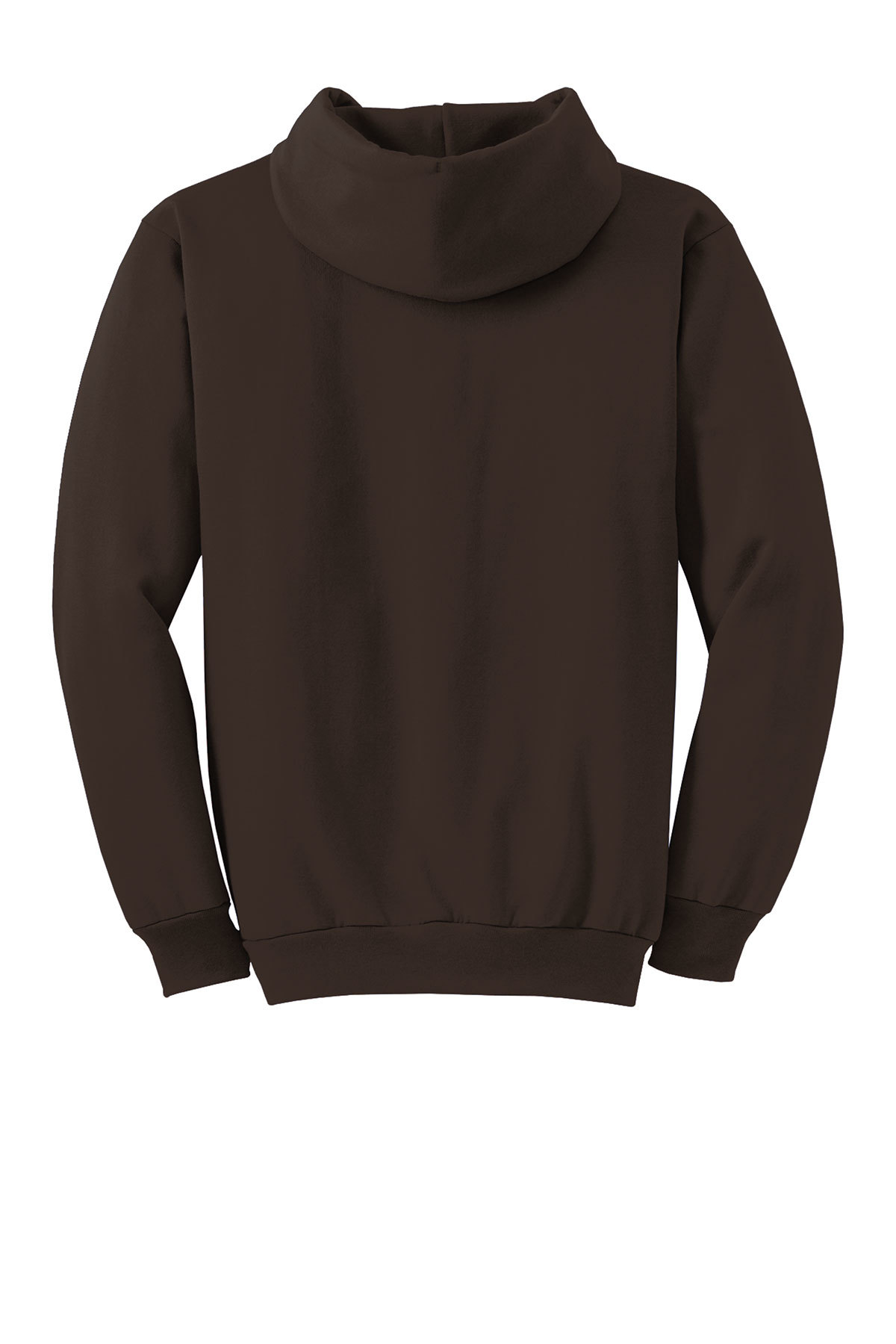 Port & Company PC90HT Tall Essential Fleece Pullover Hooded Sweatshirt - Dark Chocolate Brown - 4XLT