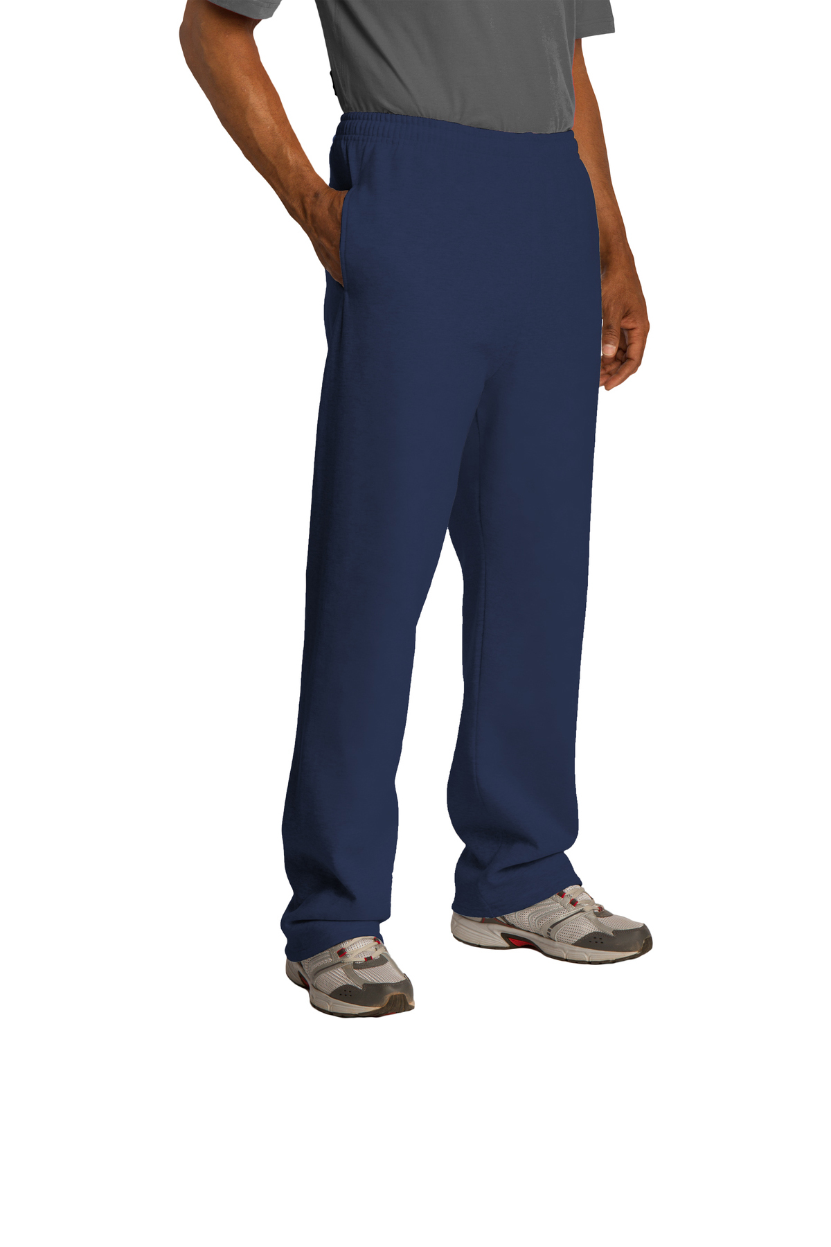 Jerzees NuBlend Open Bottom Pant with Pockets | Product | SanMar