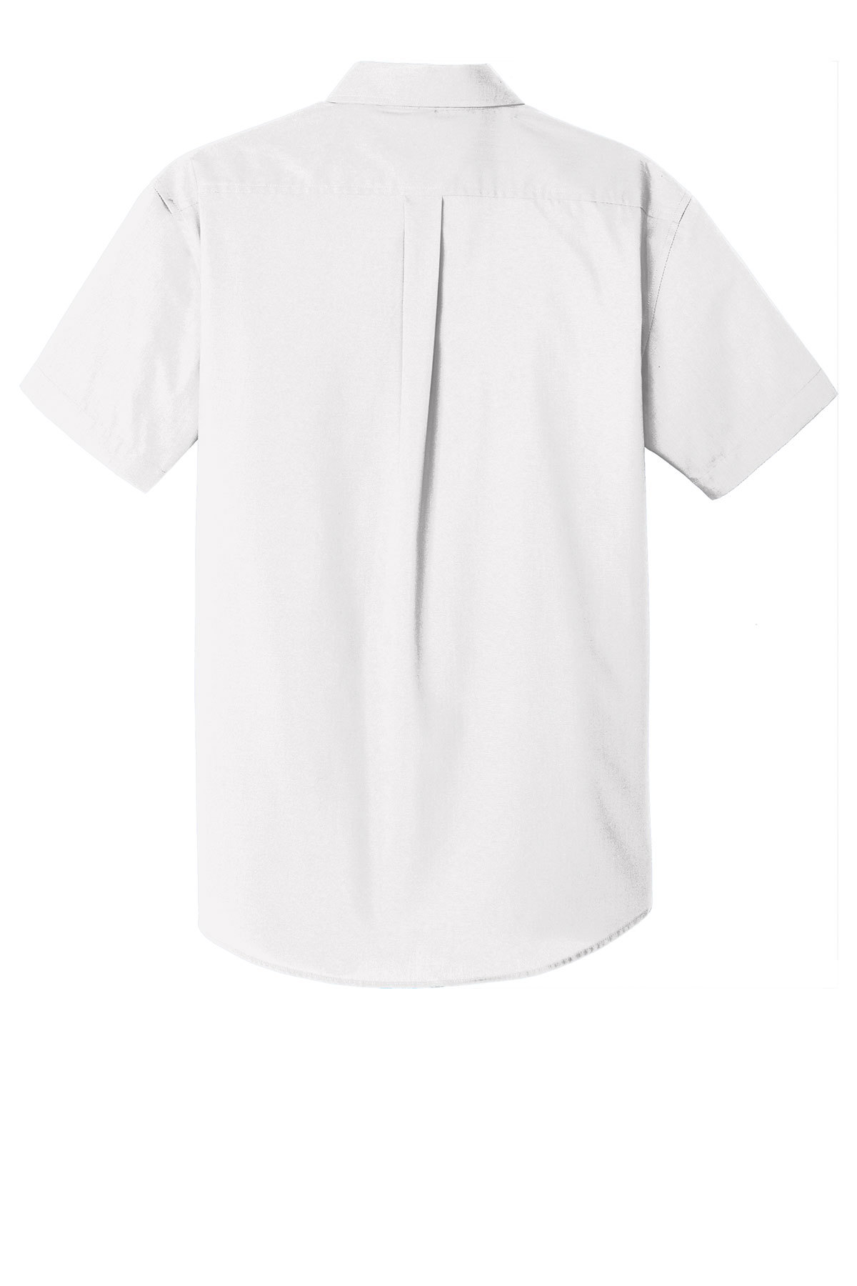 Huber Canvas Short Sleeve Shirt – White, 100% Lightweight Linen, Regular Fit HU-0101