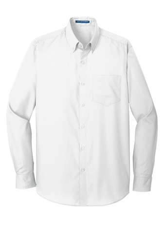 Port Authority Long Sleeve Carefree Poplin Shirt | Product | Port Authority