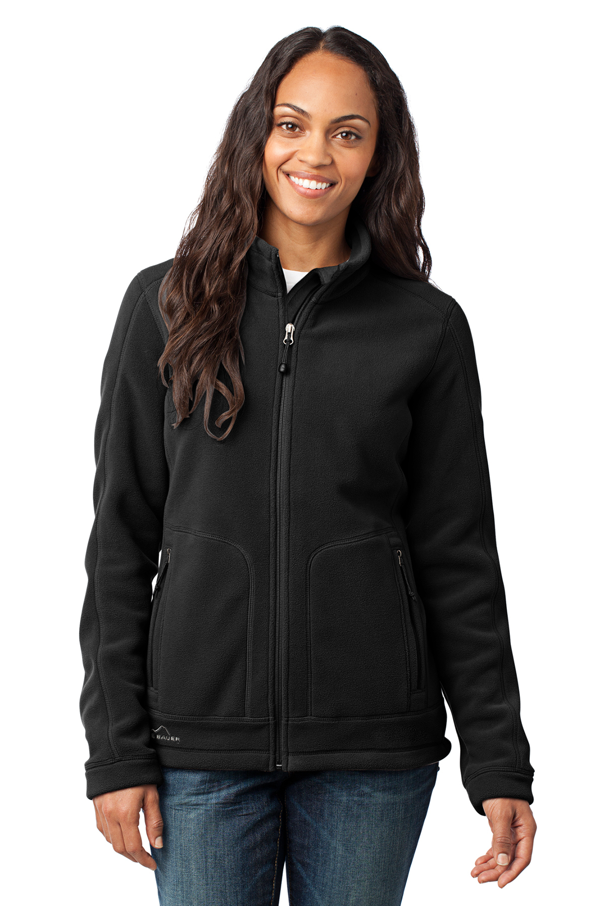 Eddie Bauer - Ladies Wind-Resistant Full-Zip Fleece Jacket | Product ...