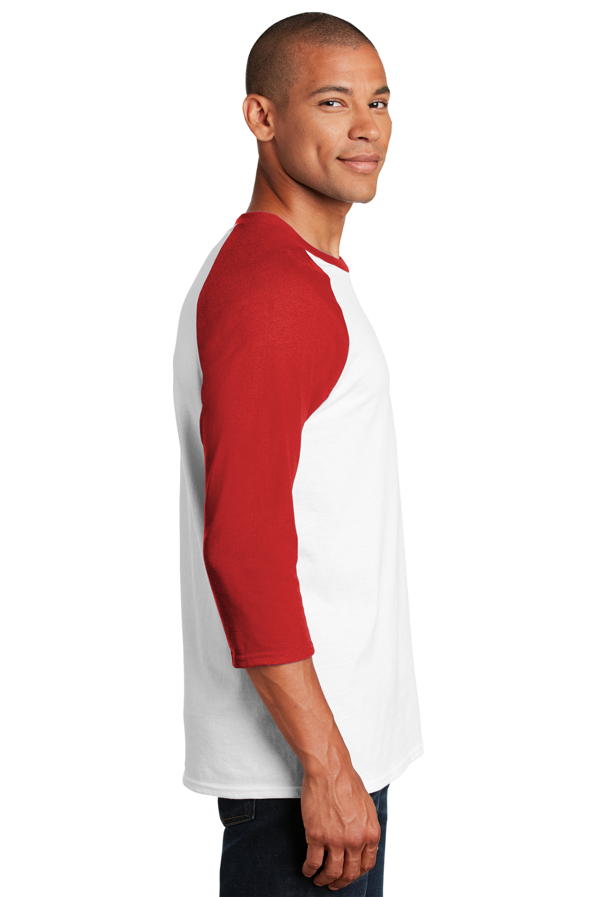 Download Gildan® Heavy Cotton™ 3/4-Sleeve Raglan T-Shirt | 100% ...