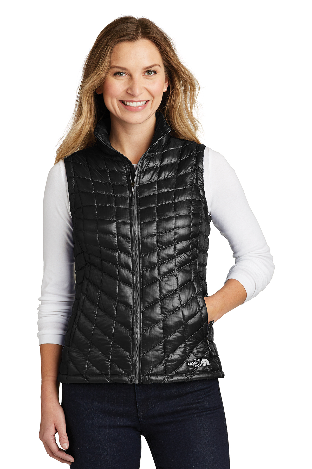 the north face womens thermoball vest