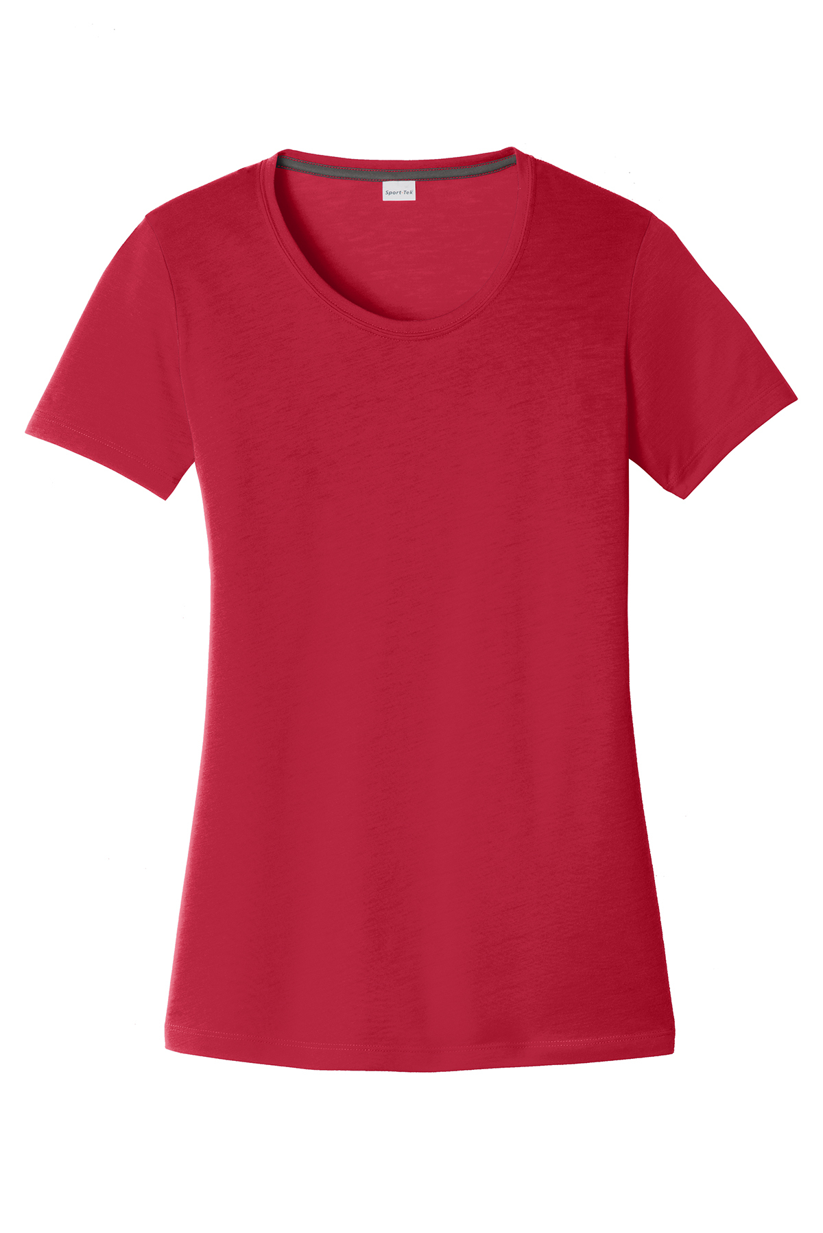 Sport-Tek Ladies PosiCharge Competitor™ Cotton Touch™ Scoop Neck Tee ...