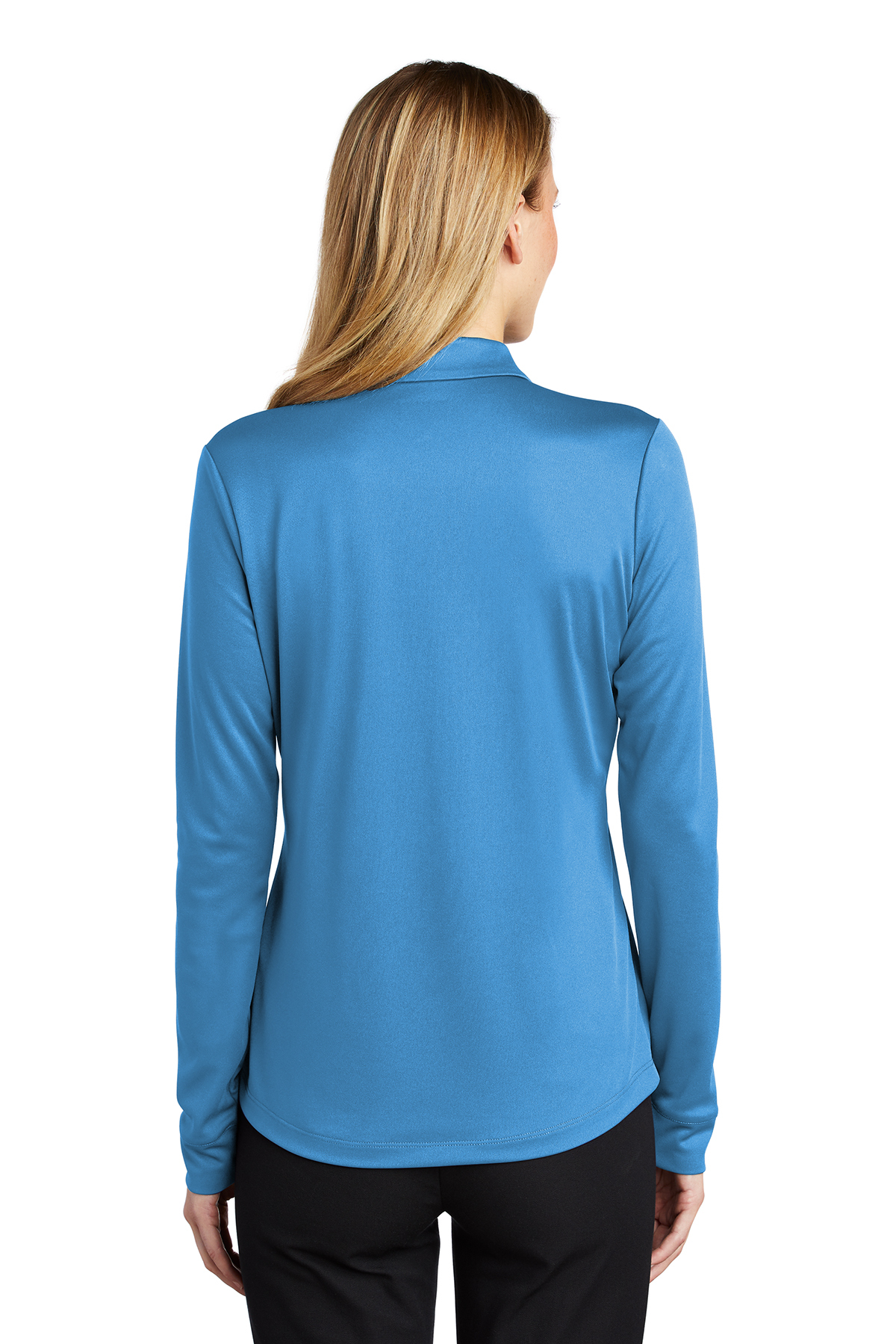 Port Authority ® Ladies Silk Touch ™ Performance Long Sleeve Polo. L540LS —  Tag your Swag