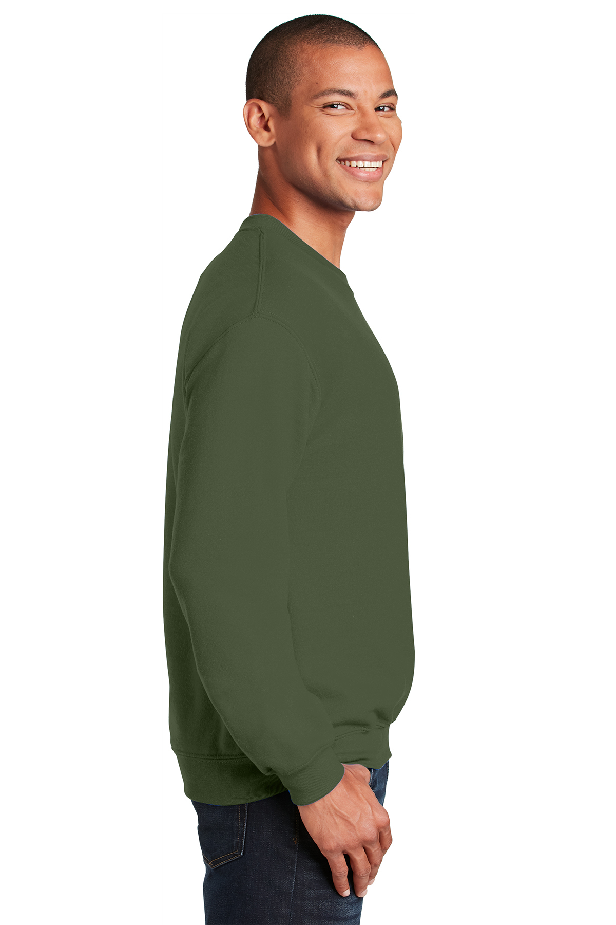 Gildan Heavy Blend Unisex Adult Crewneck Sweatshirt / S / Irish Green