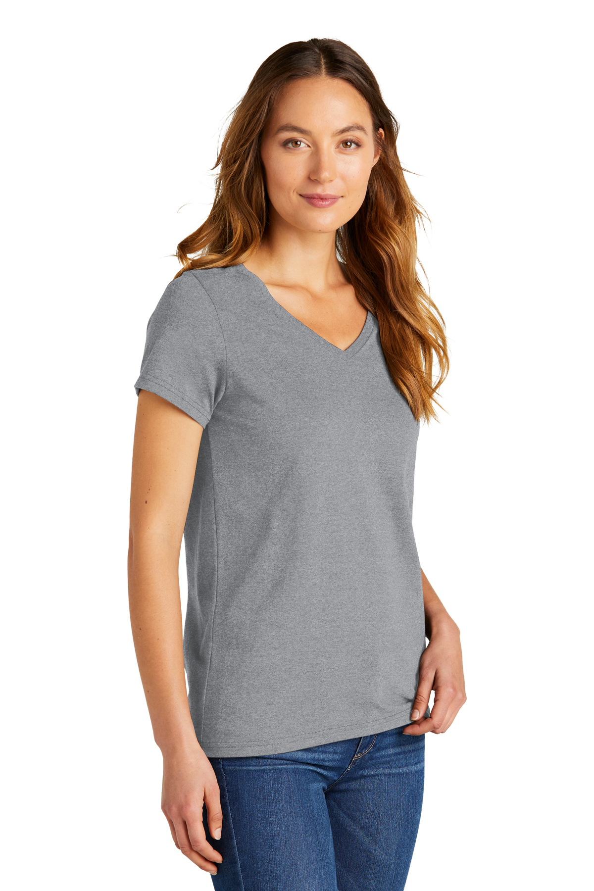 District Women’s The Concert Tee V-Neck | Product | SanMar