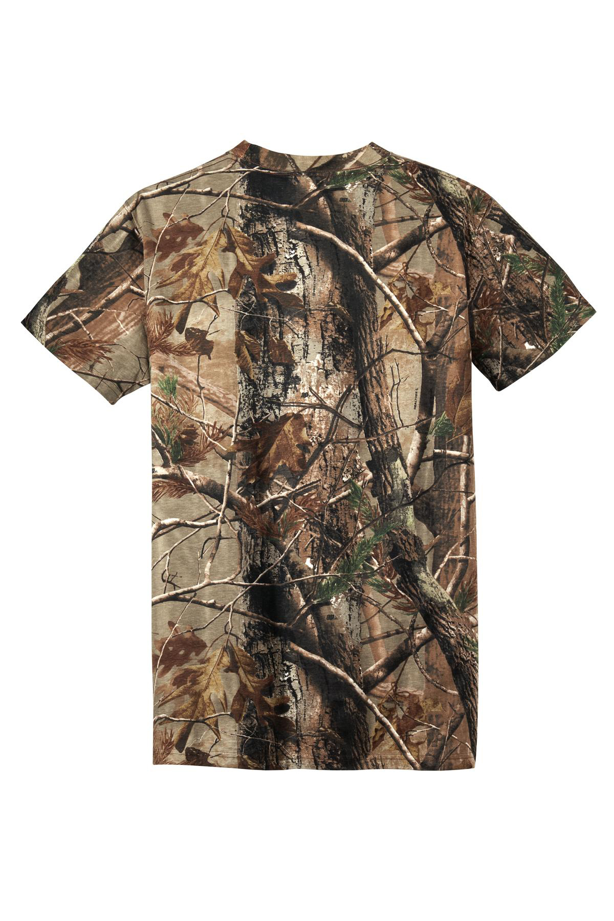 Russell Outdoors - Realtree Explorer 100% Cotton T-Shirt with Pocket ...