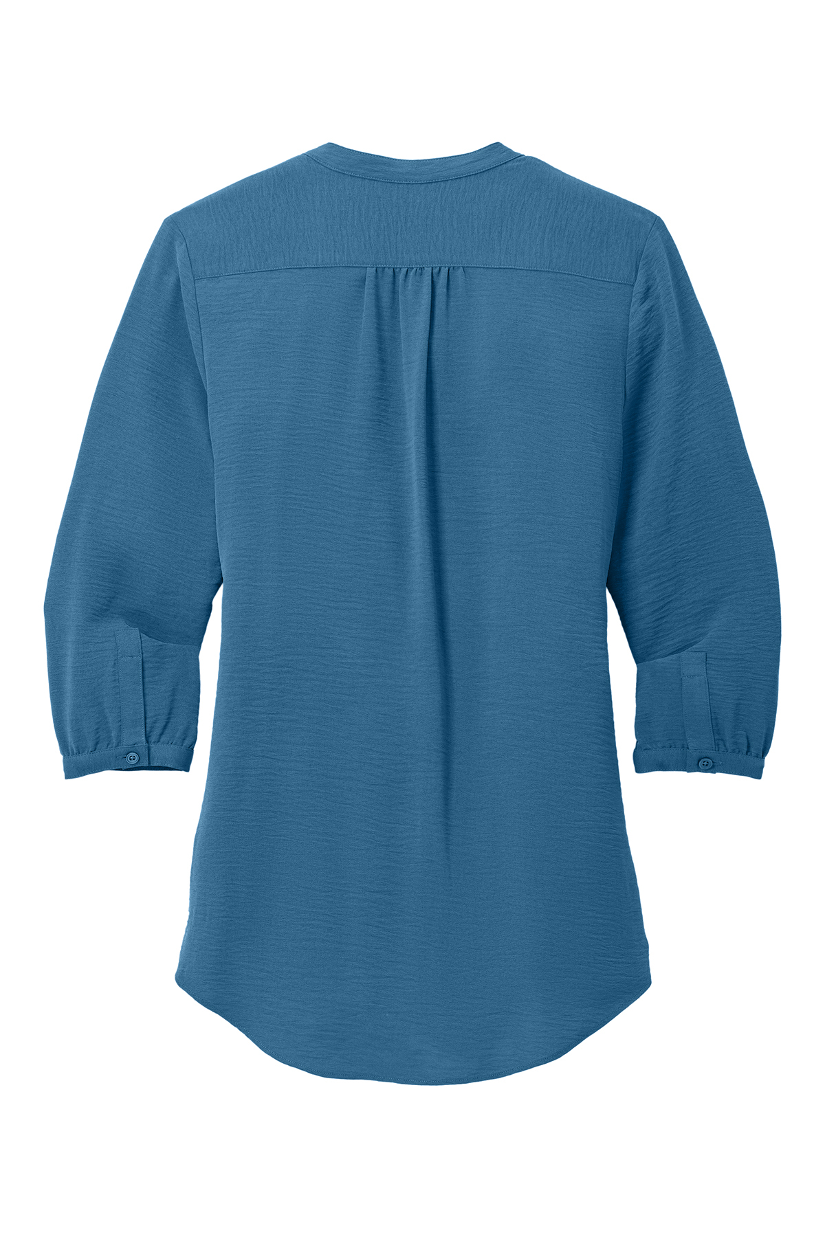 Port Authority Ladies 3/4-Sleeve Textured Crepe Tunic | Product | SanMar