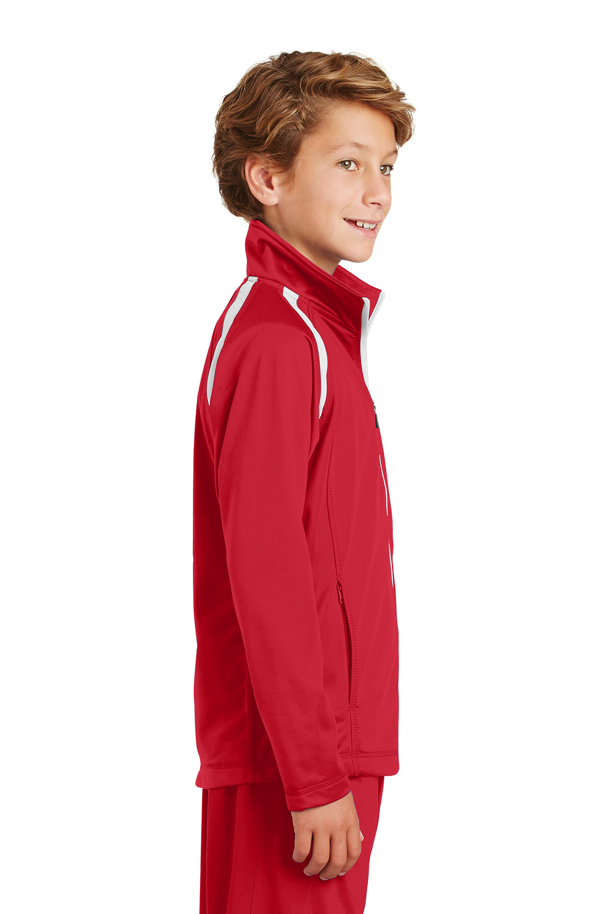 YST90 Sport-Tek® Youth Tricot Track Jacket 