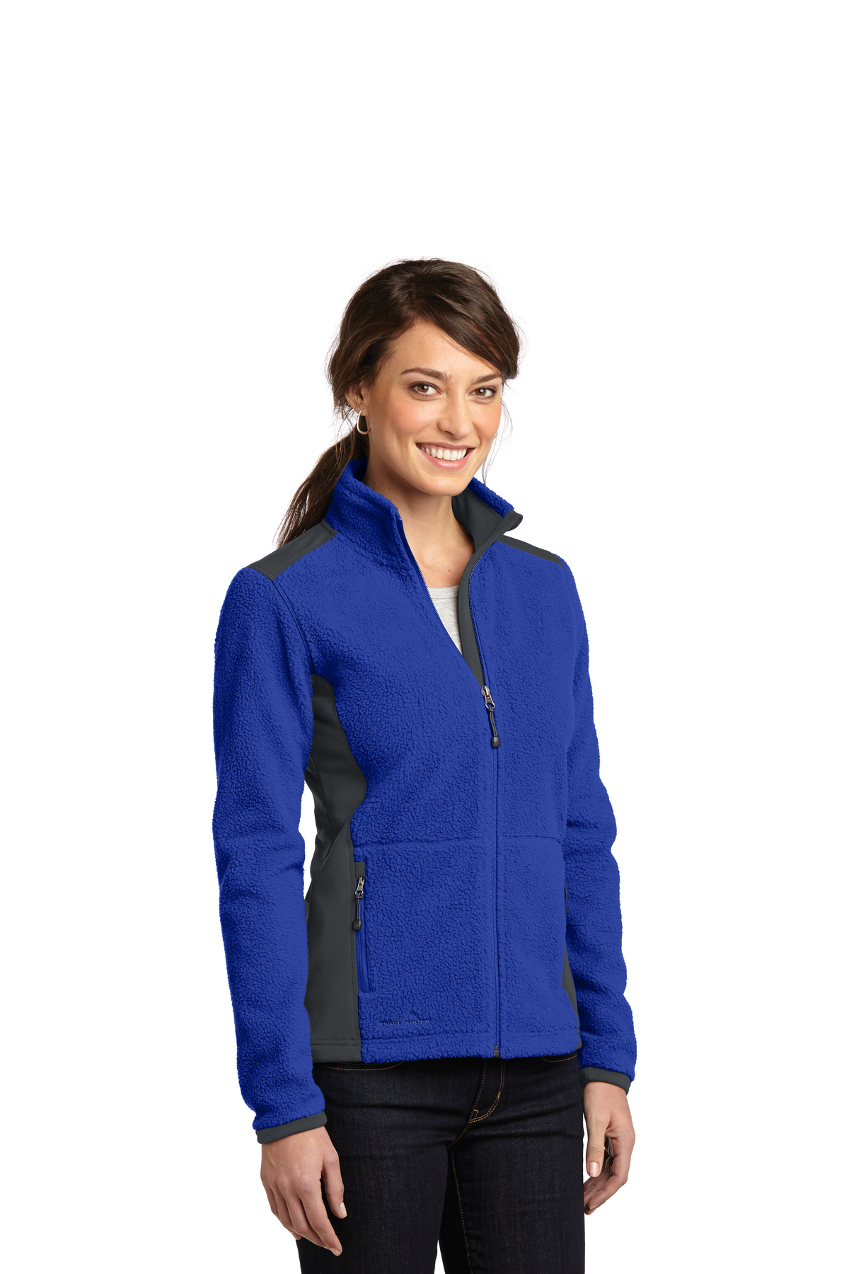 Eddie Bauer Ladies Full-Zip Sherpa Fleece Jacket | Product | SanMar