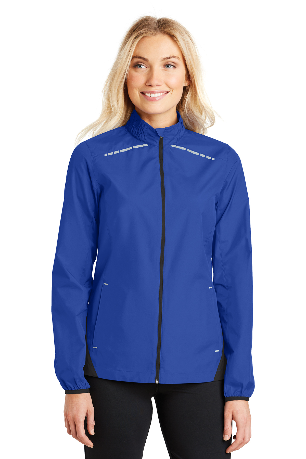 Port Authority Ladies Zephyr Reflective Hit Full-Zip Jacket | Product ...