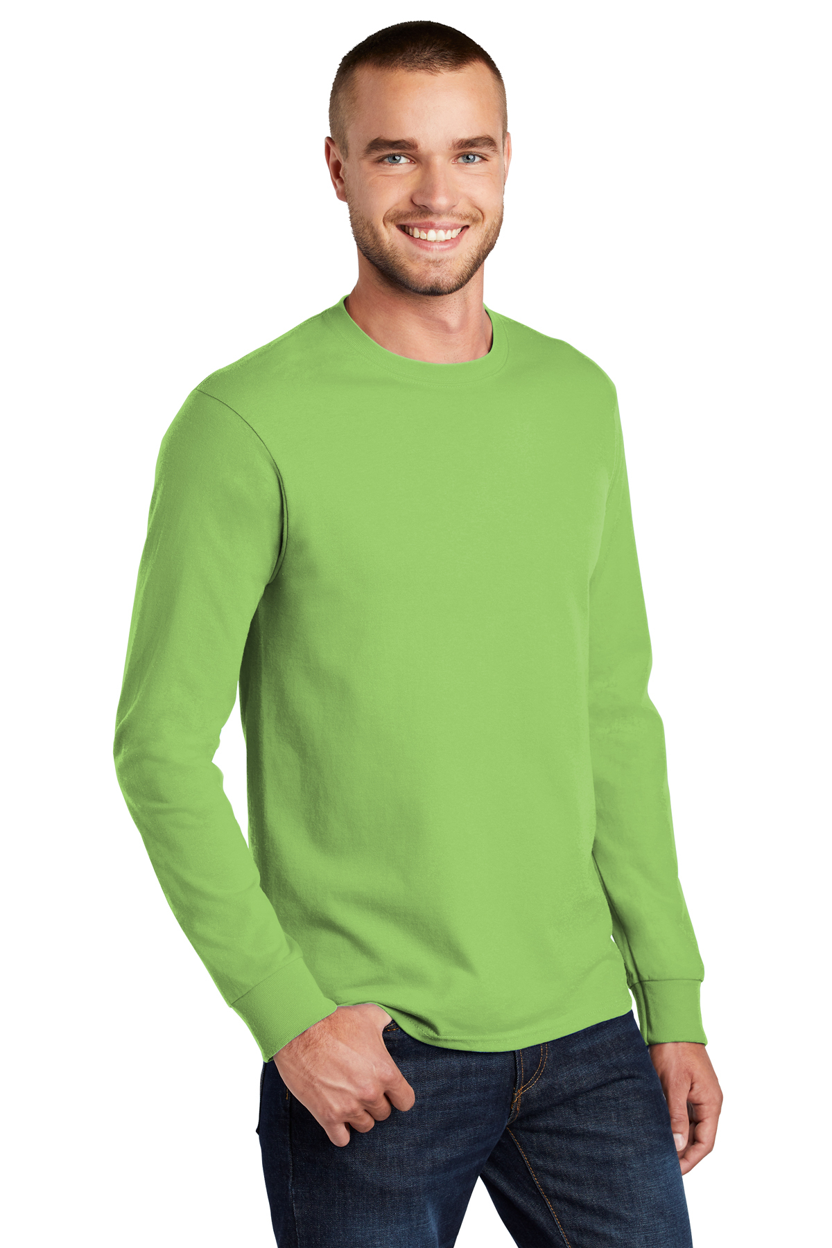Port & Company Long Sleeve Essential Tee | Product | Port 