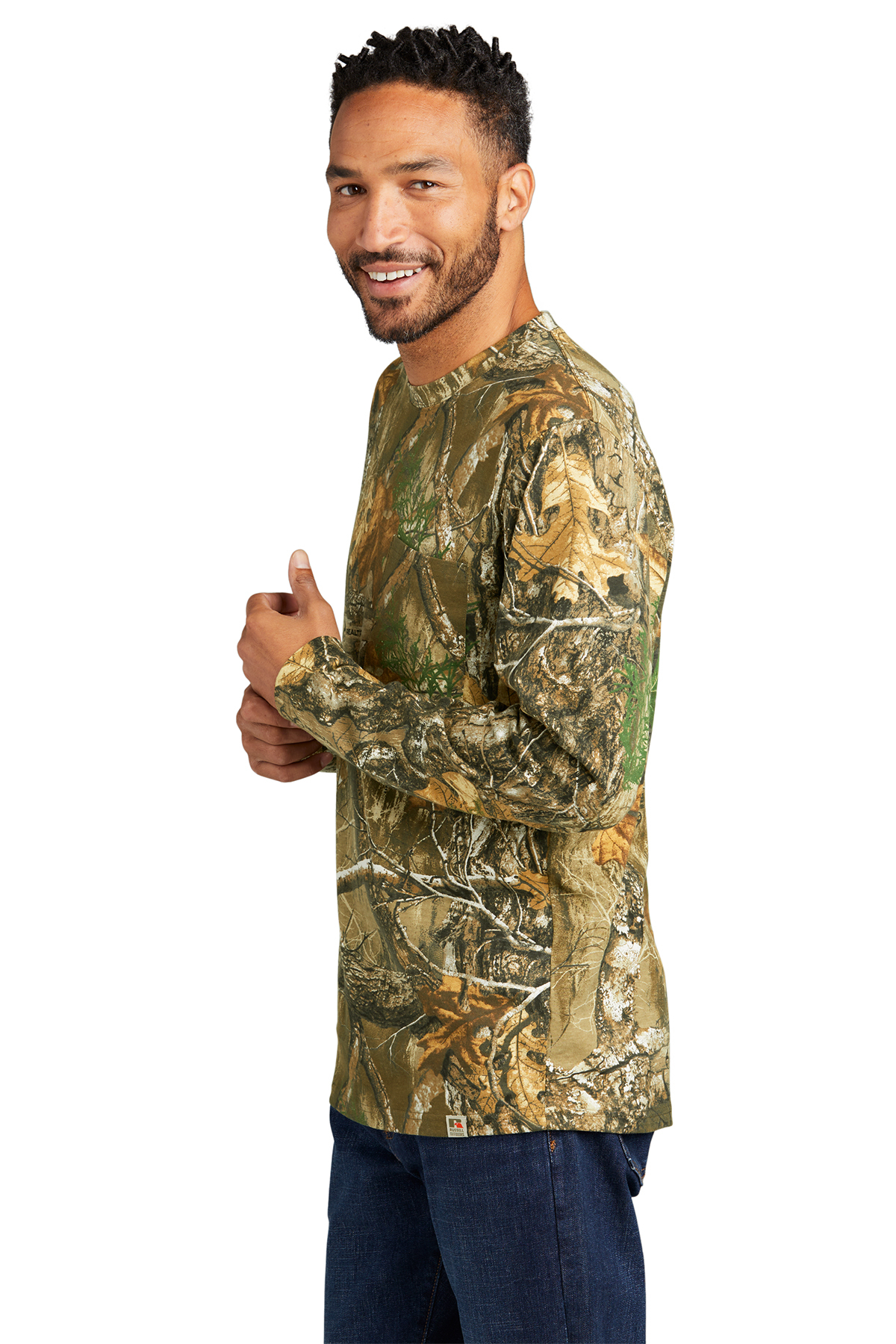 Russell Outdoors Realtree Long Sleeve Pocket Tee, Product