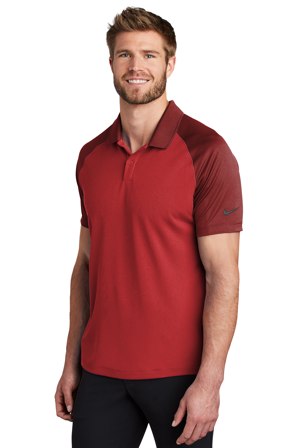 Nike Dry Raglan Polo Product SanMar