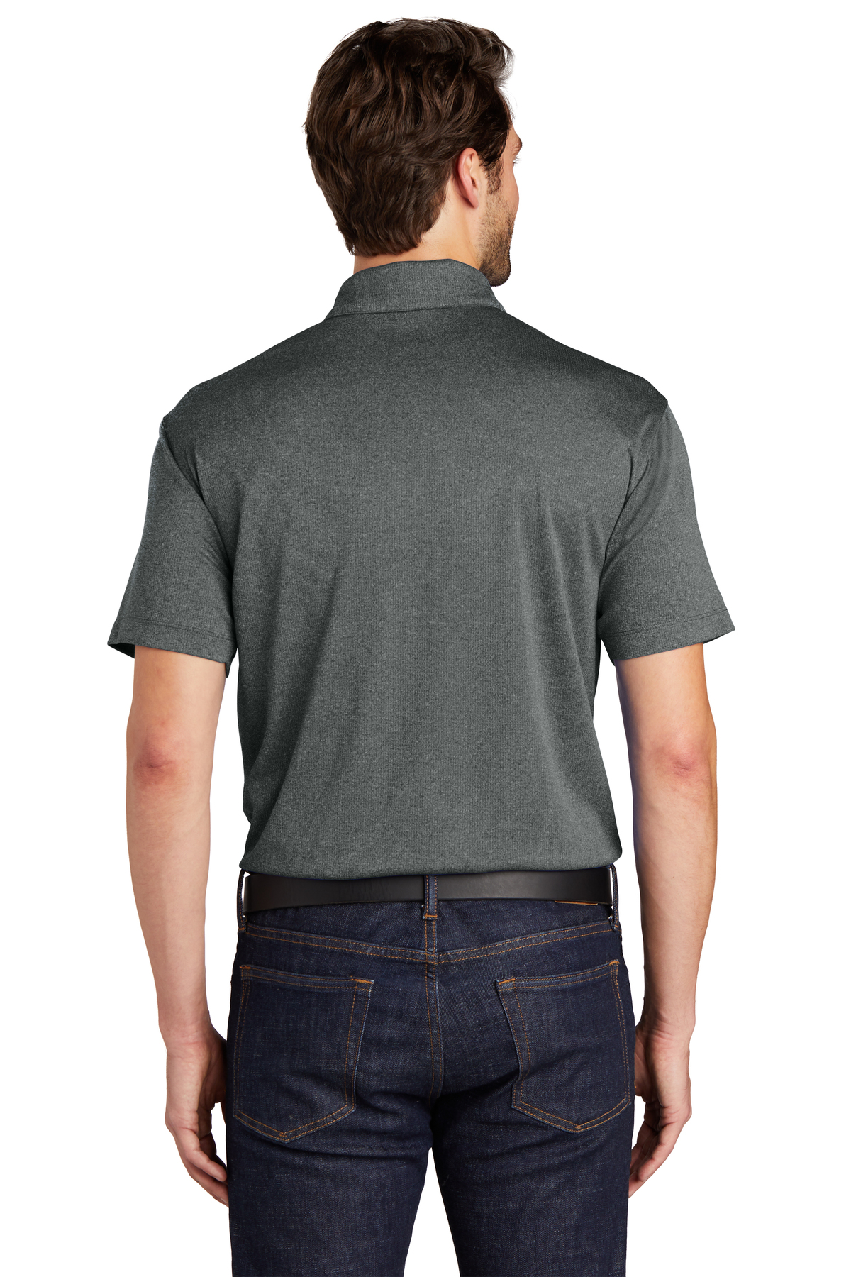 Port Authority Trace Heather Polo Product Port Authority