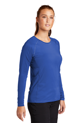 Sport-Tek Ladies Long Sleeve Rashguard Tee | Product | SanMar