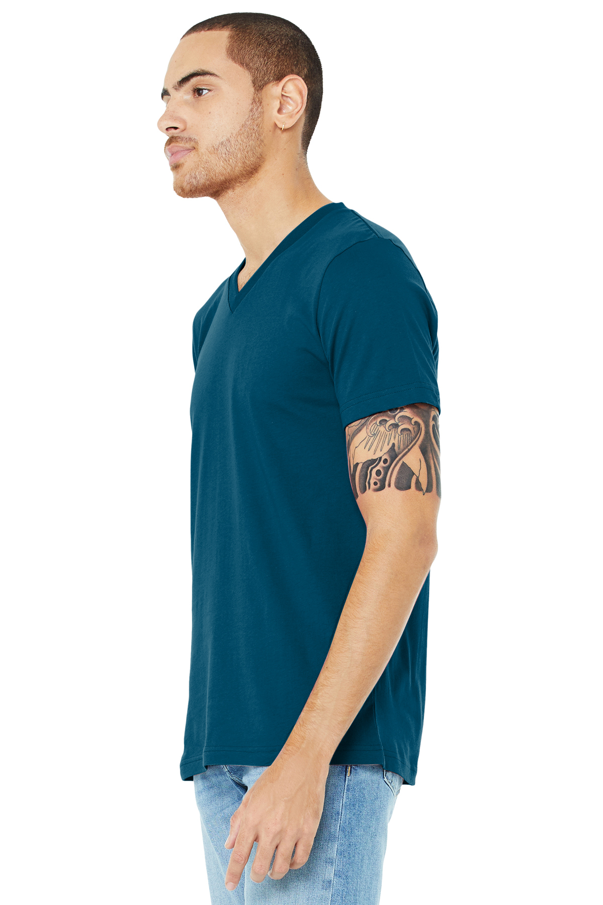 Details about   BC3005 BELLA+CANVAS Unisex Jersey Short Sleeve V-Neck Tee 