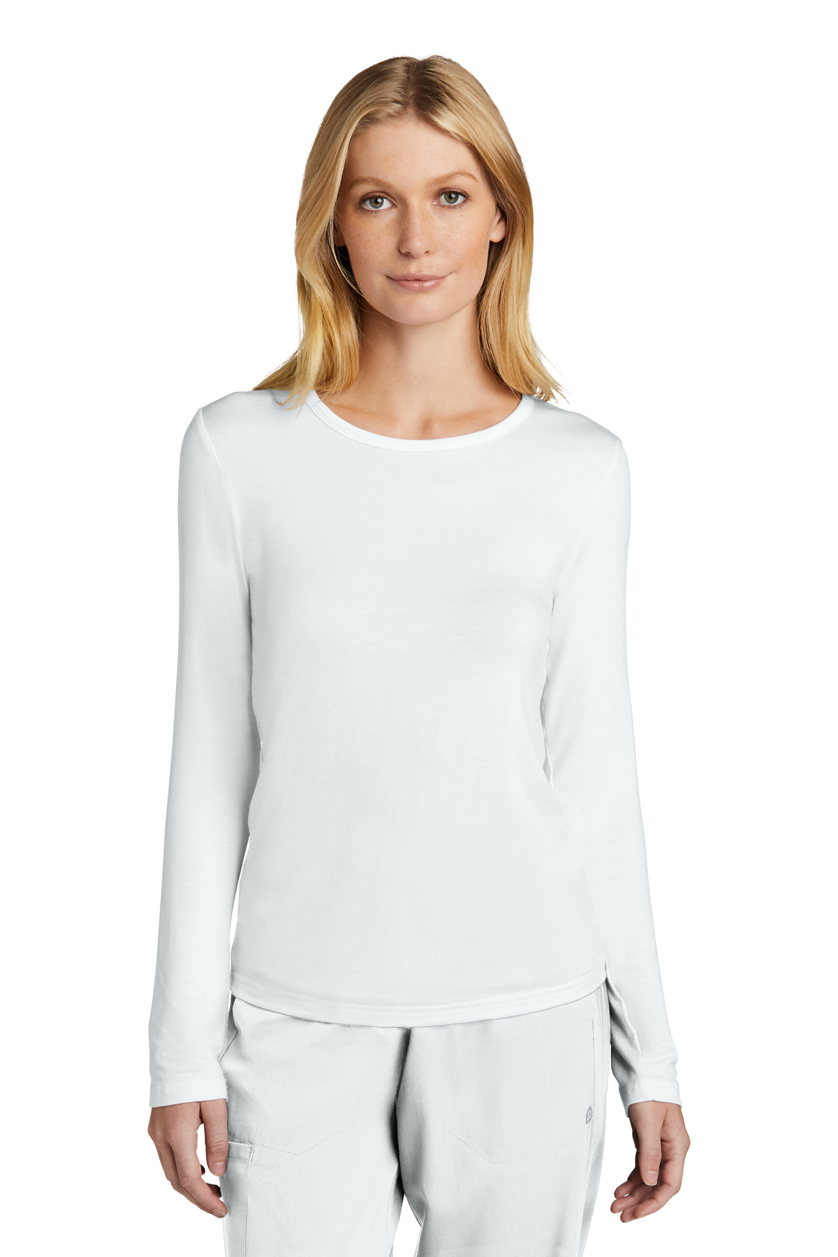 WonderWink Women’s Long Sleeve Layer Tee | Product | Company Casuals