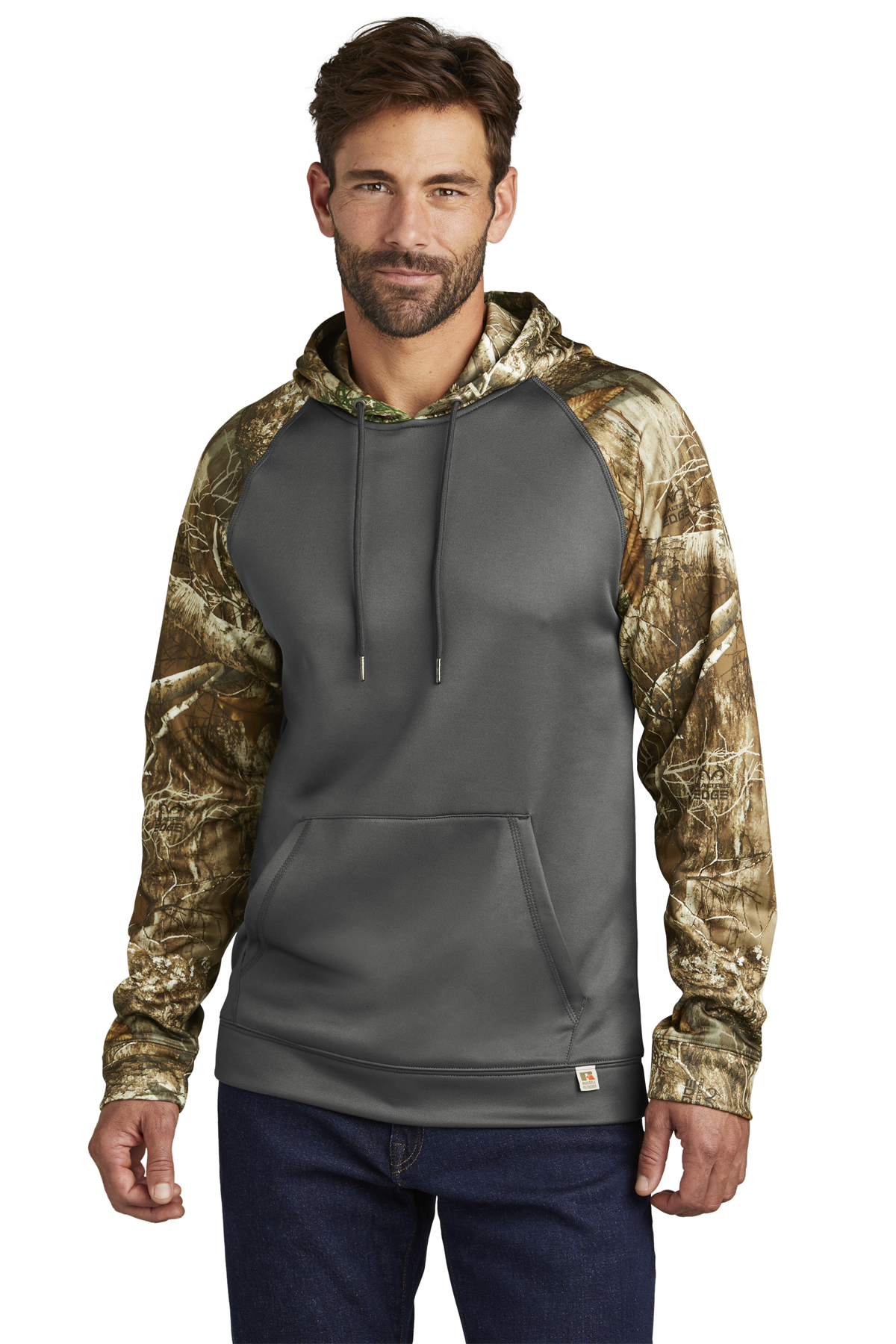Russell Outdoors Realtree Performance Colorblock Pullover Hoodie ...