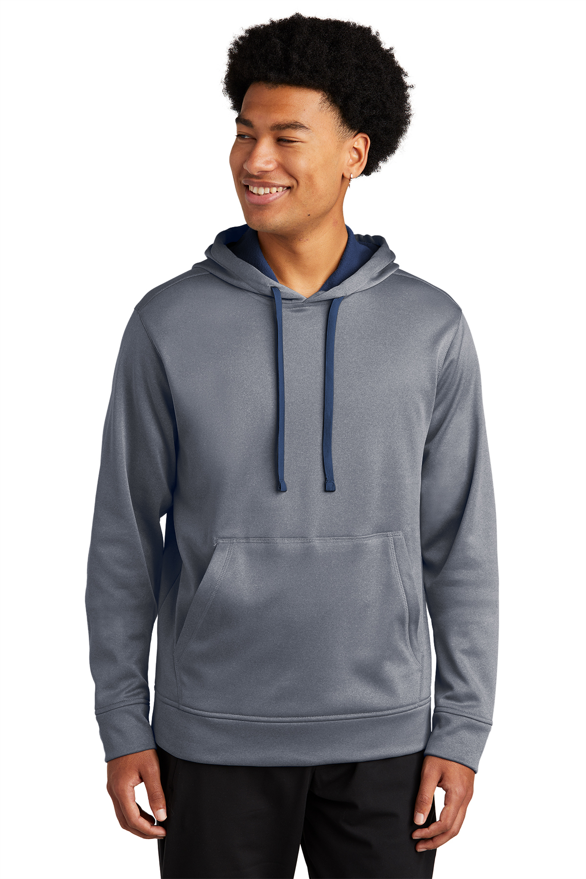 Sport tek polyester hoodie hot sale