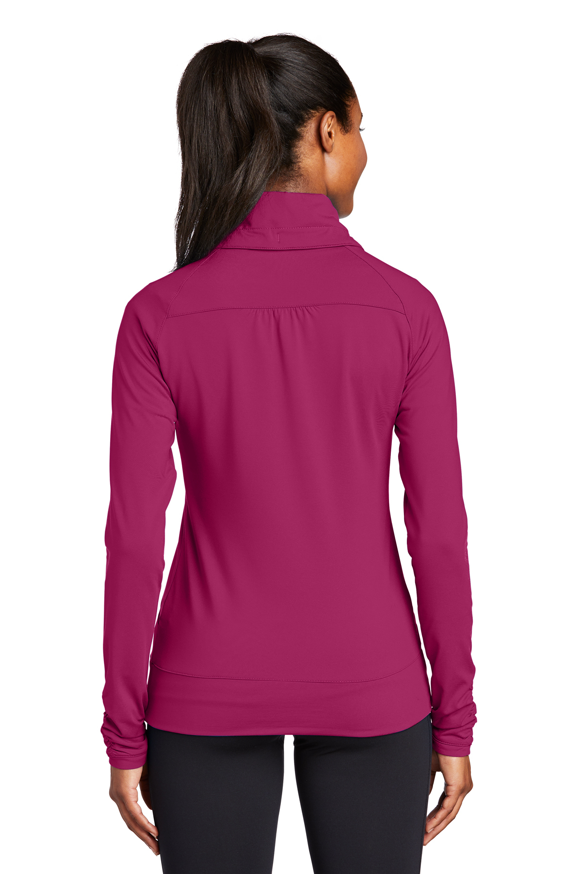 Sport-Tek Ladies Sport-Wick Stretch Full-Zip Jacket | Product | SanMar