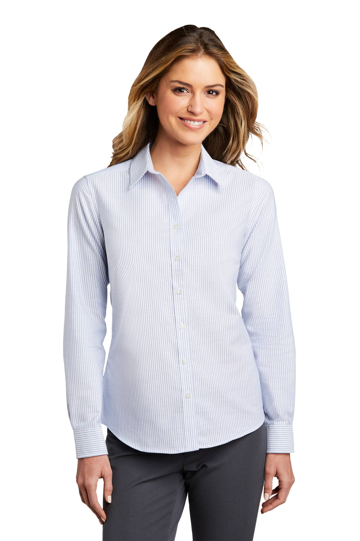 Striped oxford shirt womens new arrivals