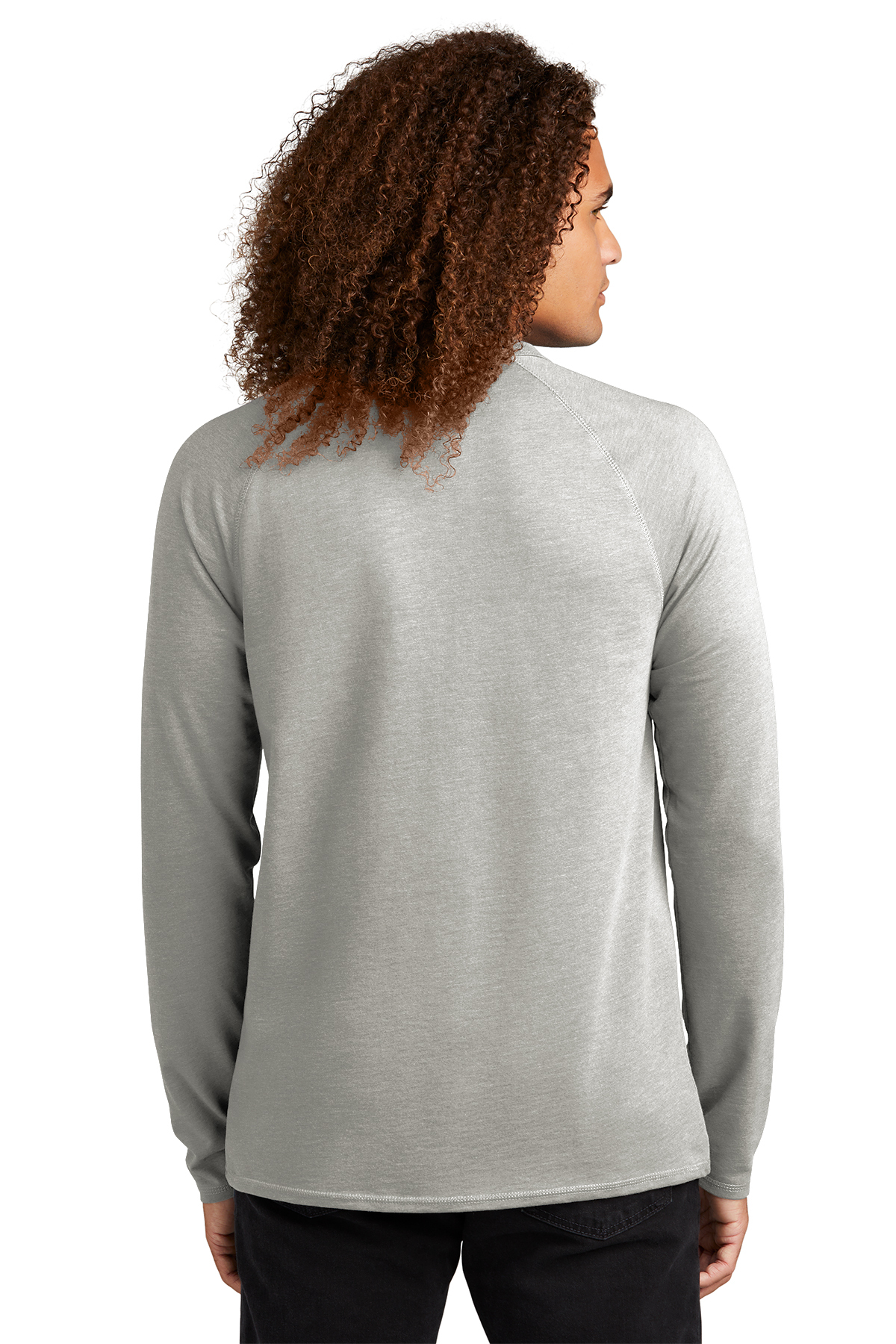 District Featherweight French Terry Long Sleeve Crewneck | Product | SanMar