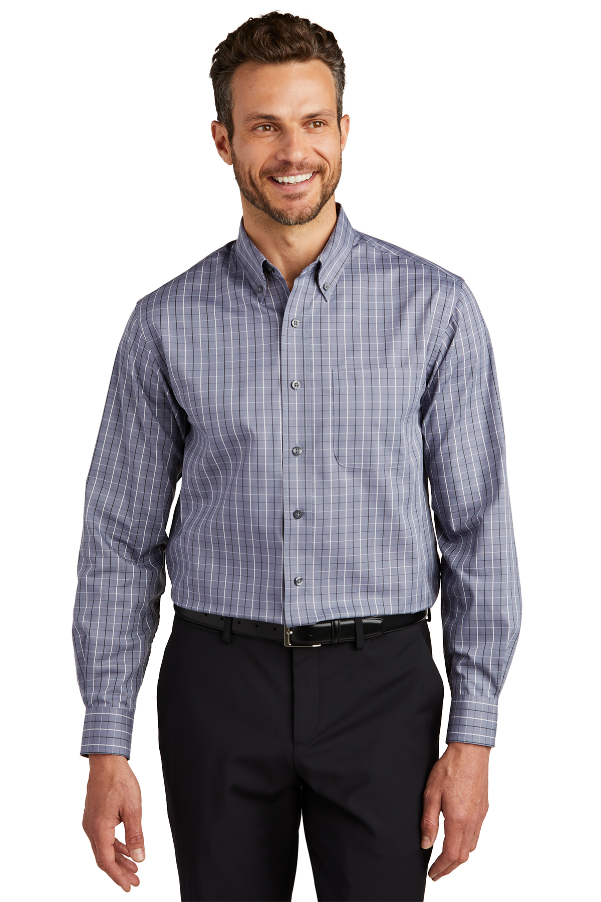 Port Authority Tattersall Easy Care Shirt | Product | SanMar
