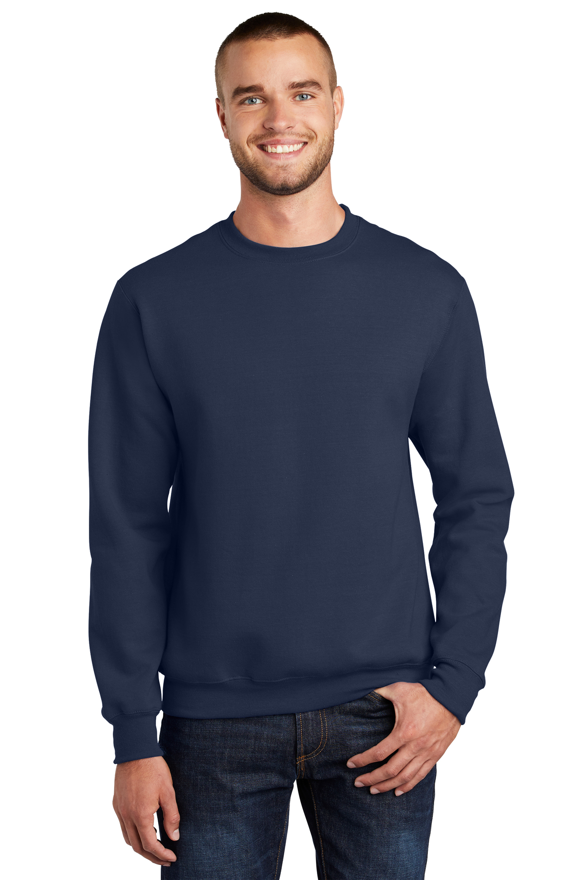 Port & Company Essential Fleece Crewneck Sweatshirt | Product | Port ...