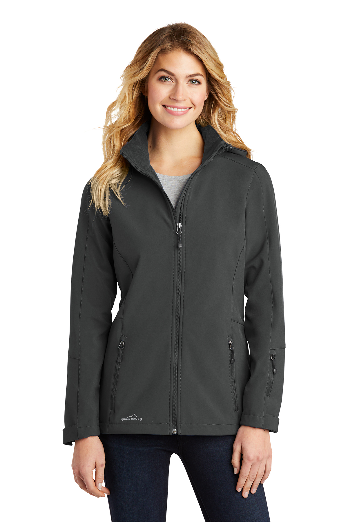 Eddie Bauer Ladies Hooded Soft Shell Parka, Product