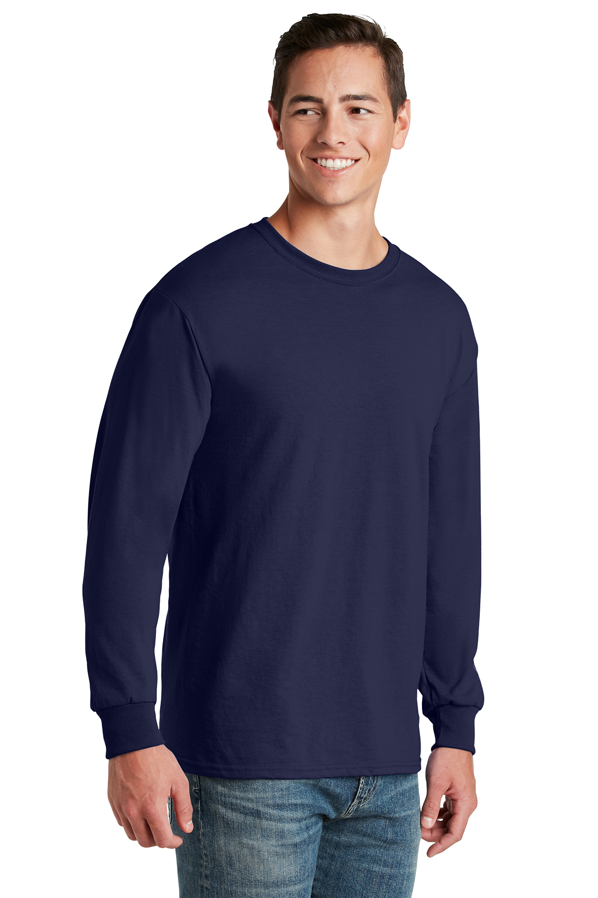 JERZEES - Dri-Power 50/50 Cotton/Poly Long Sleeve T-Shirt | Product ...