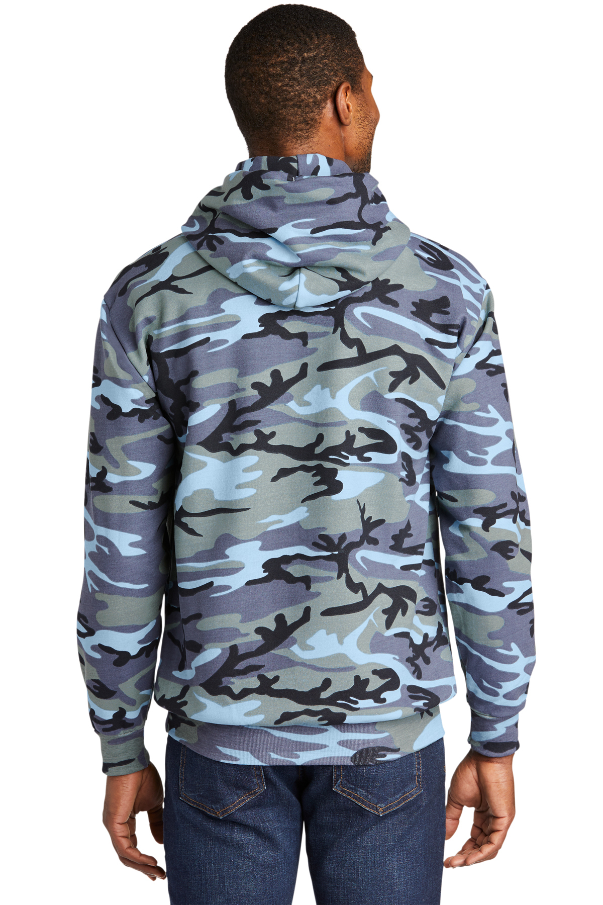 Port & Company Core Fleece Camo Pullover Hooded Sweatshirt | Product ...