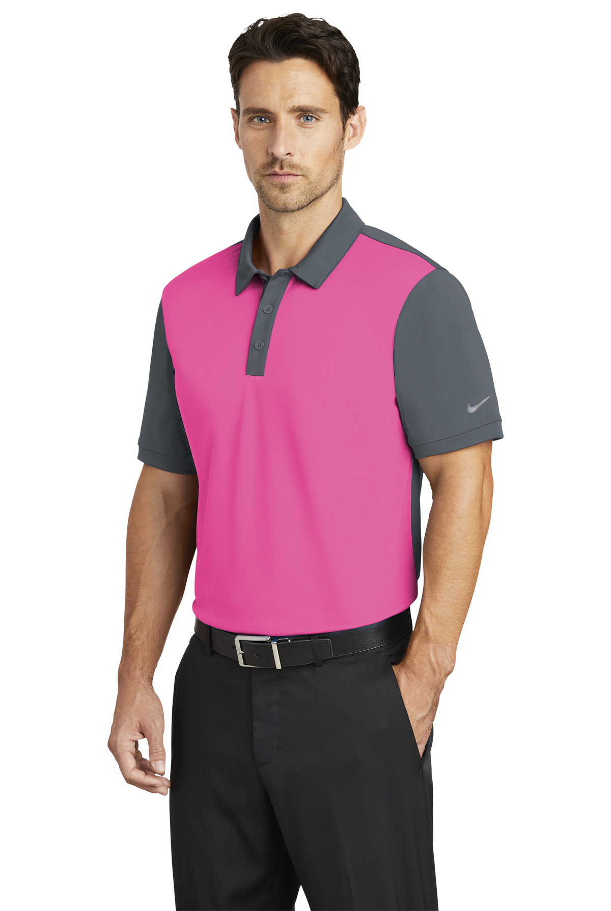 Nike Dri-FIT Colorblock Icon Modern Fit Polo | Product | SanMar