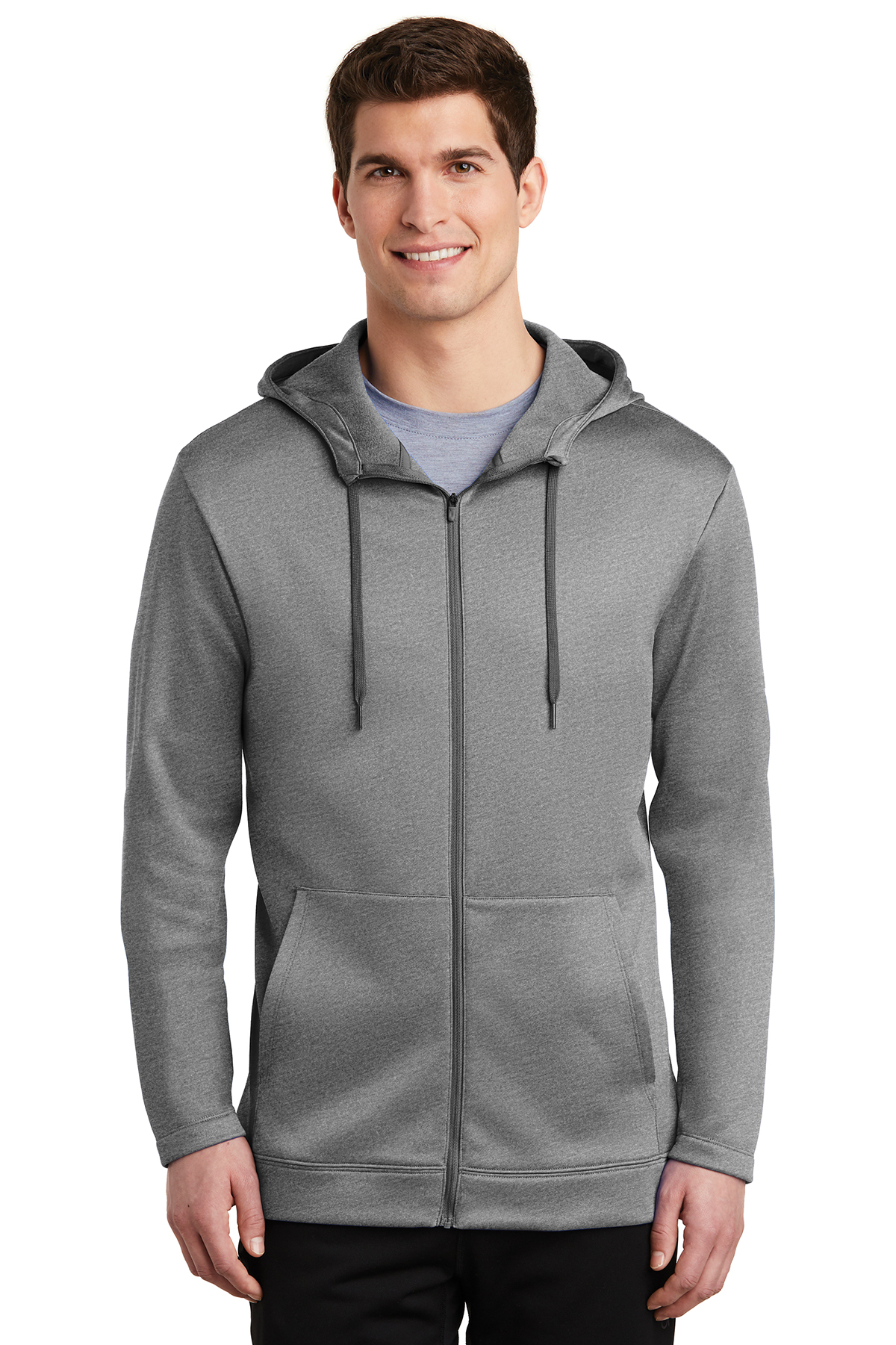 Nike Therma-FIT Full-Zip Fleece Hoodie | Product | SanMar