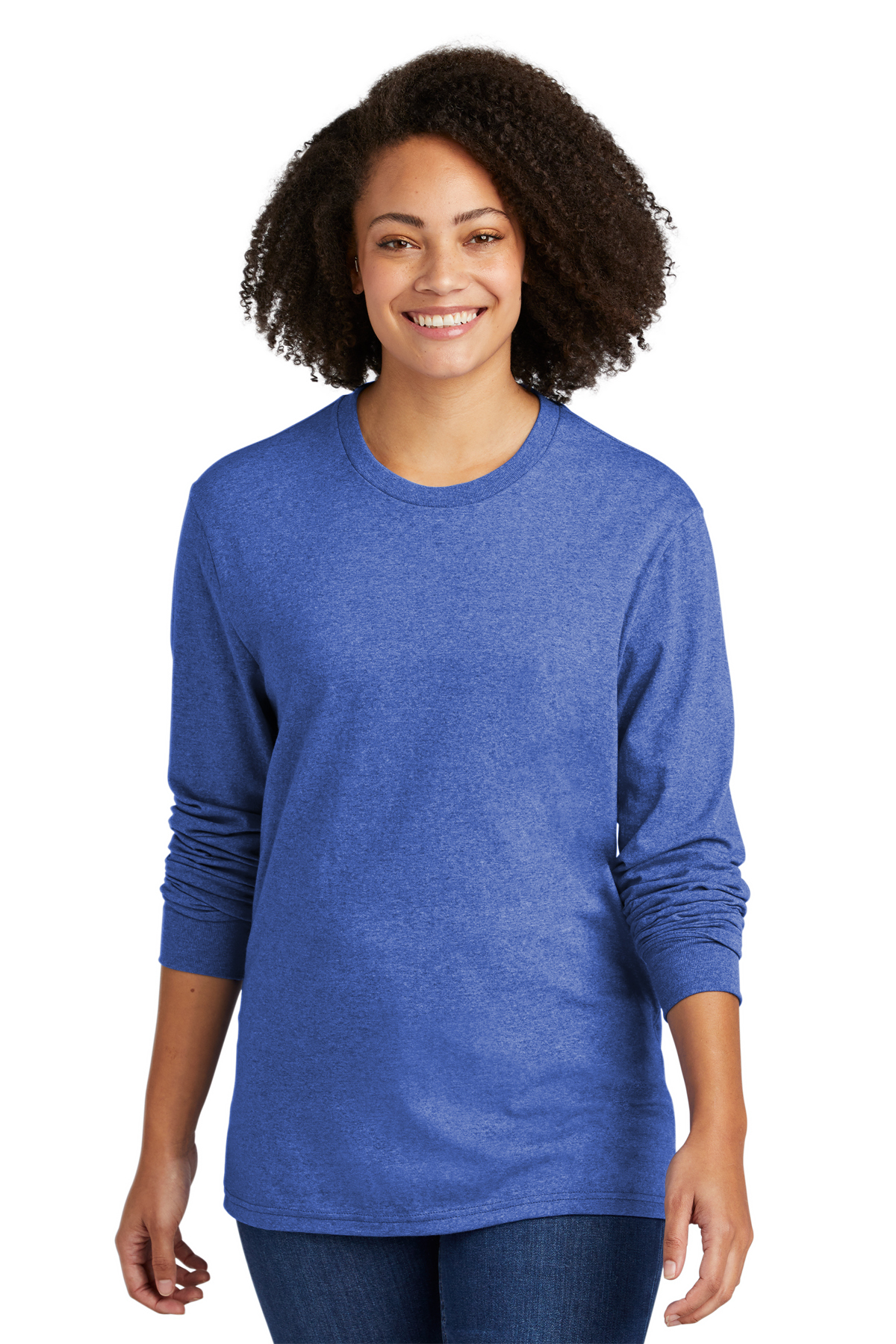 Allmade Unisex Long Sleeve Recycled Blend Tee | Product | SanMar