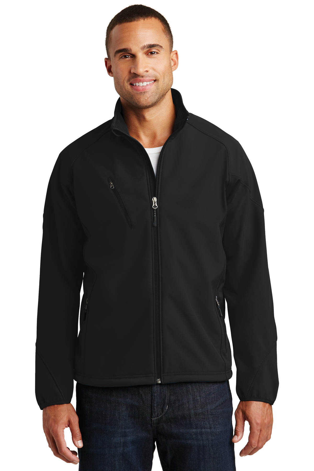 Port Authority Tall Textured Soft Shell Jacket | Product | Company Casuals