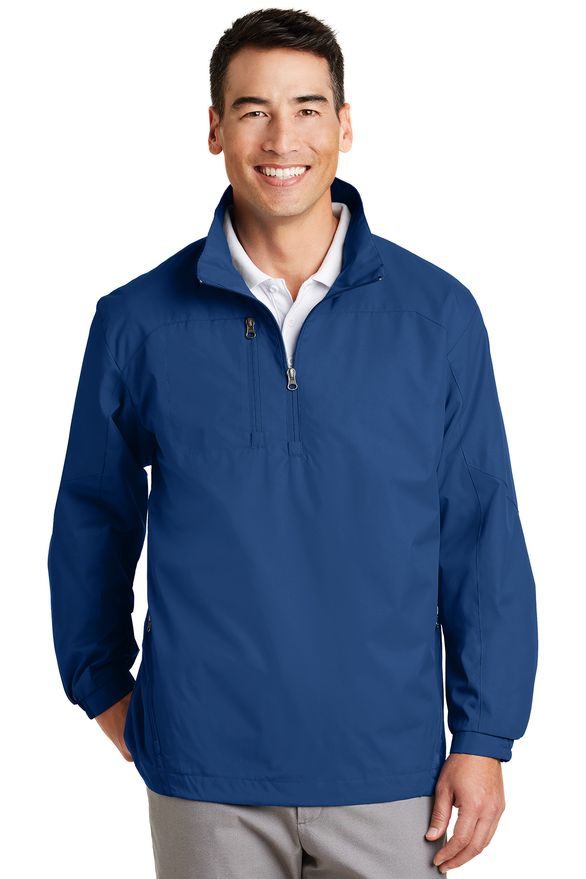 Port Authority 1 2 Zip Wind Jacket Product SanMar