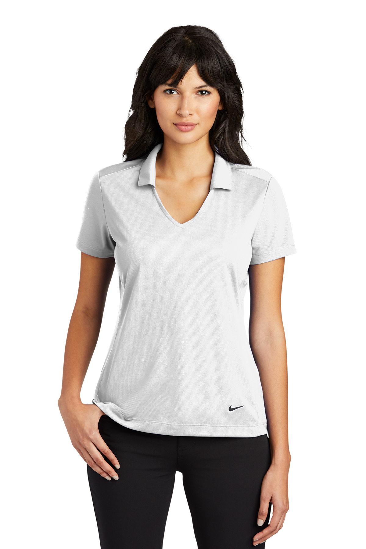 Nike Ladies Dri-FIT Vertical Mesh Polo | Product | Company Casuals