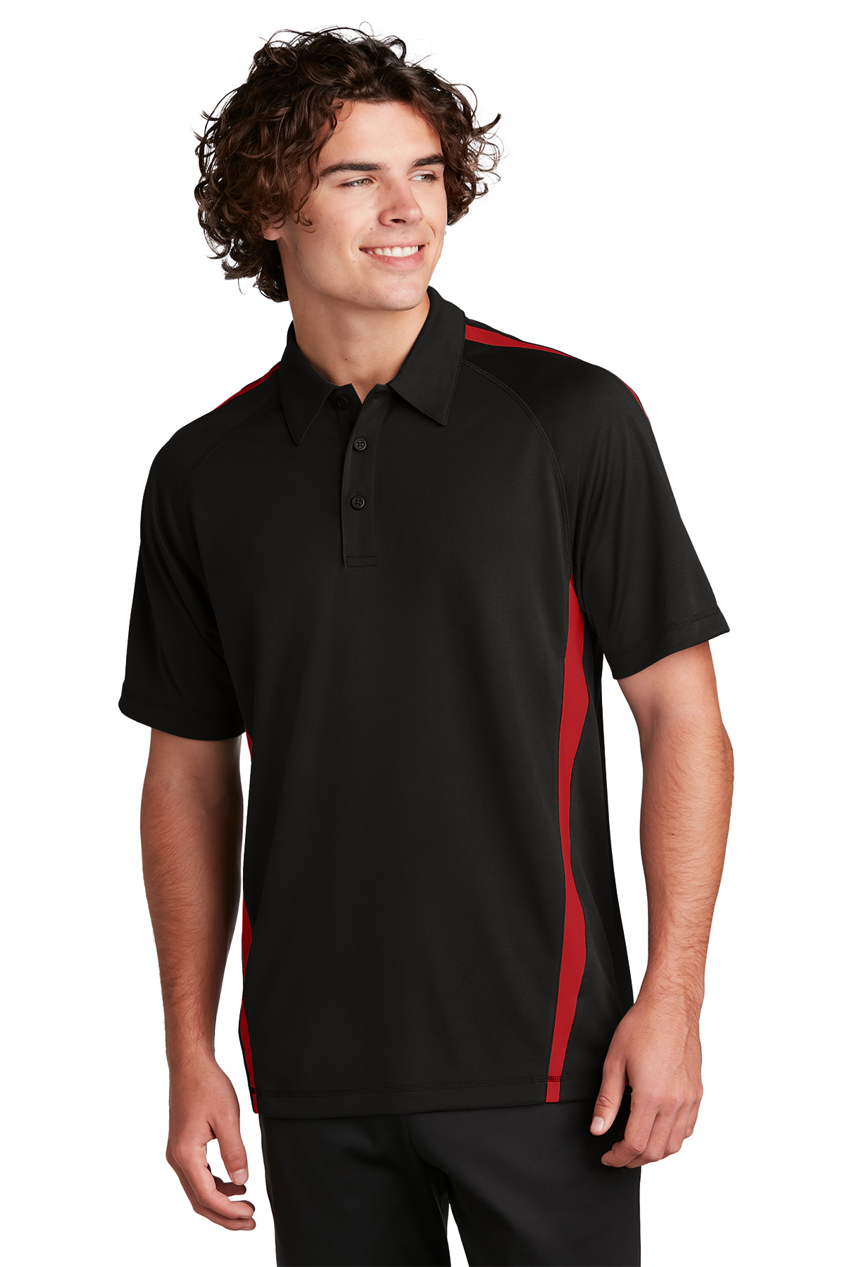 Sport-Tek PosiCharge Micro-Mesh Colorblock Polo | Product | Sport-Tek