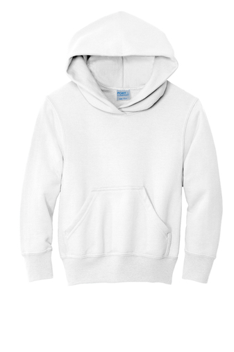 Port & Company Youth Core Fleece Pullover Hooded Sweatshirt | Product ...