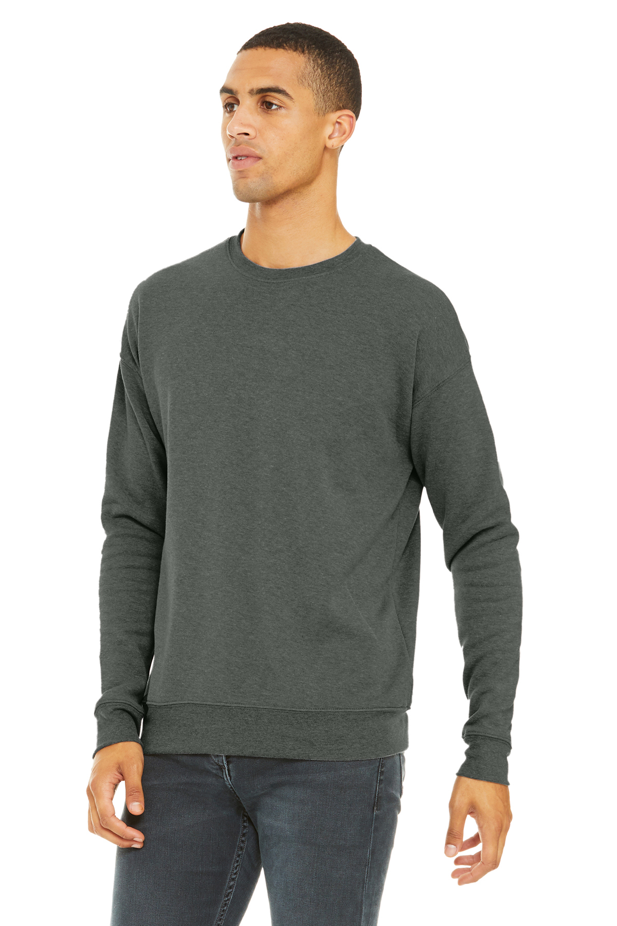 bella canvas drop shoulder sweatshirt