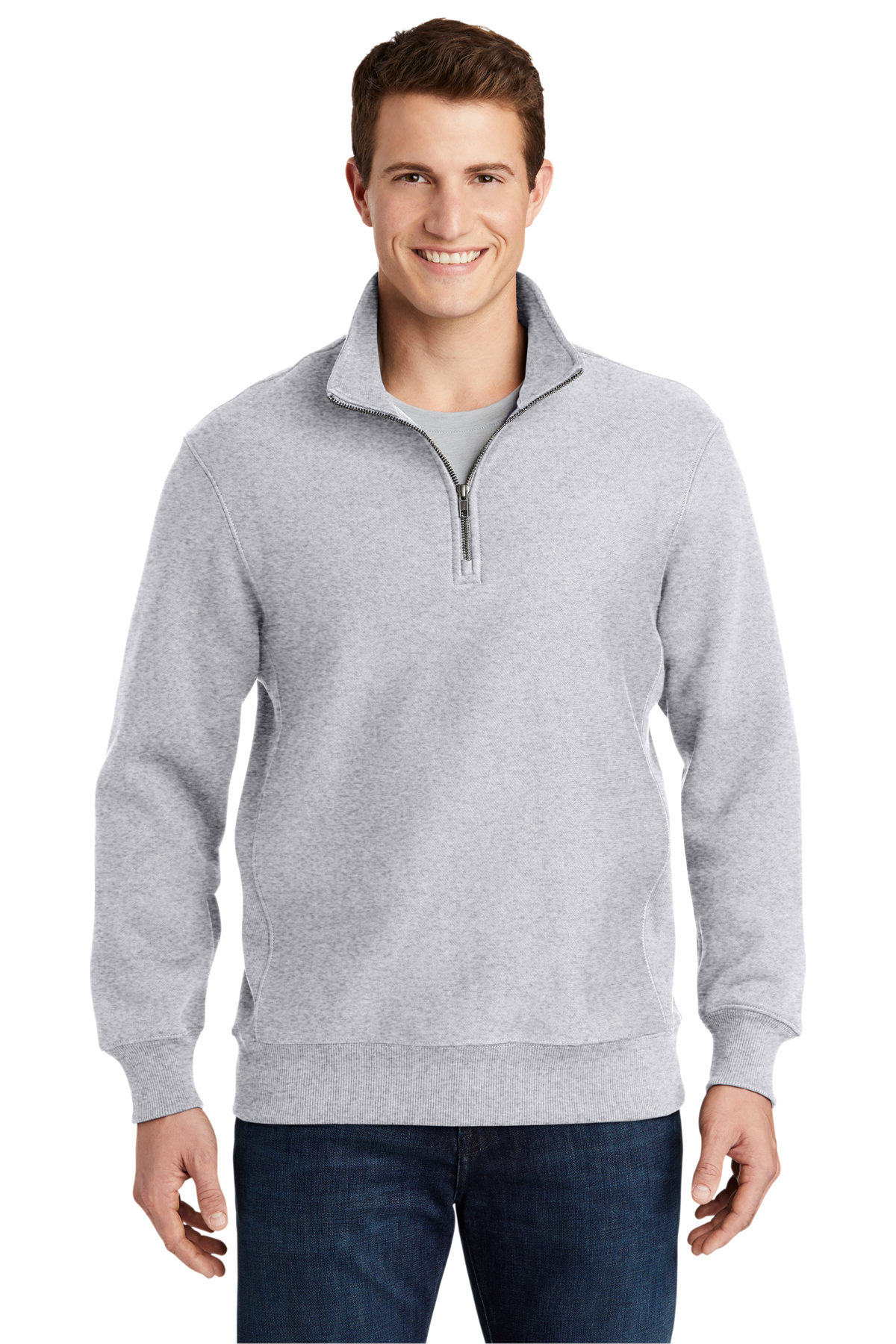 Sport-Tek Super Heavyweight 1/4-Zip Pullover Sweatshirt | Product ...