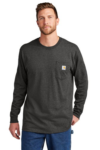 Carhartt Workwear Pocket Long Sleeve T-Shirt | Product | SanMar