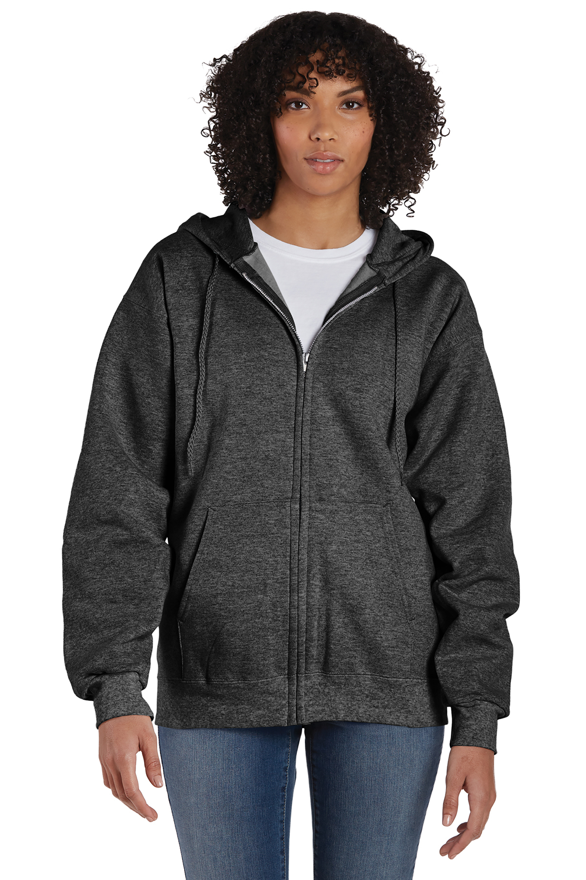 Hanes Ultimate Cotton - Full-Zip Hooded Sweatshirt | Product | Company ...