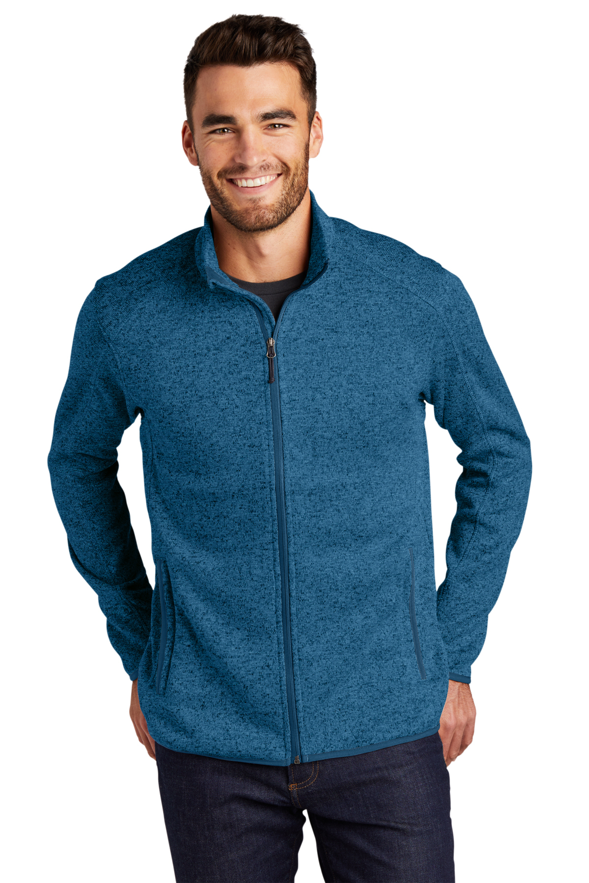 Port Authority Sweater Fleece Jacket, Product