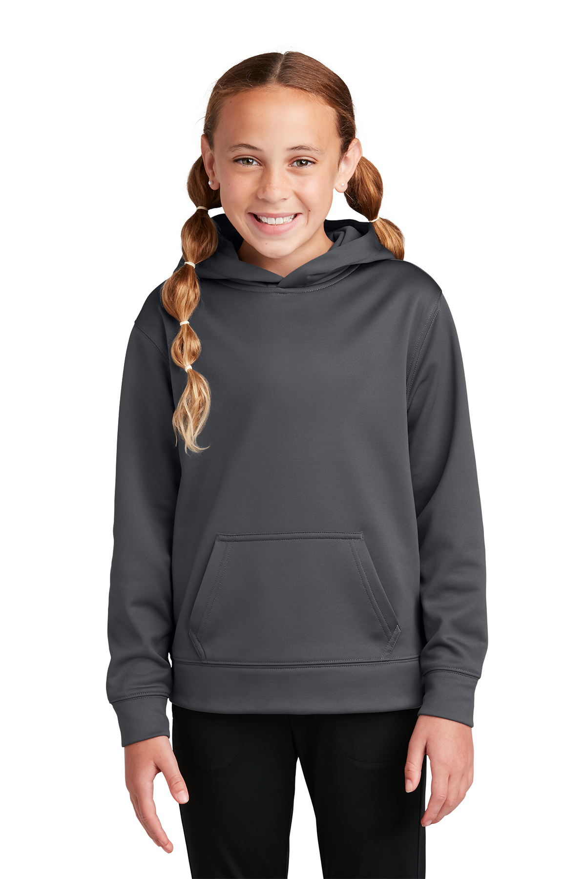 Sport-Tek Youth Sport-Wick Fleece Hooded Pullover | Product | Sport-Tek