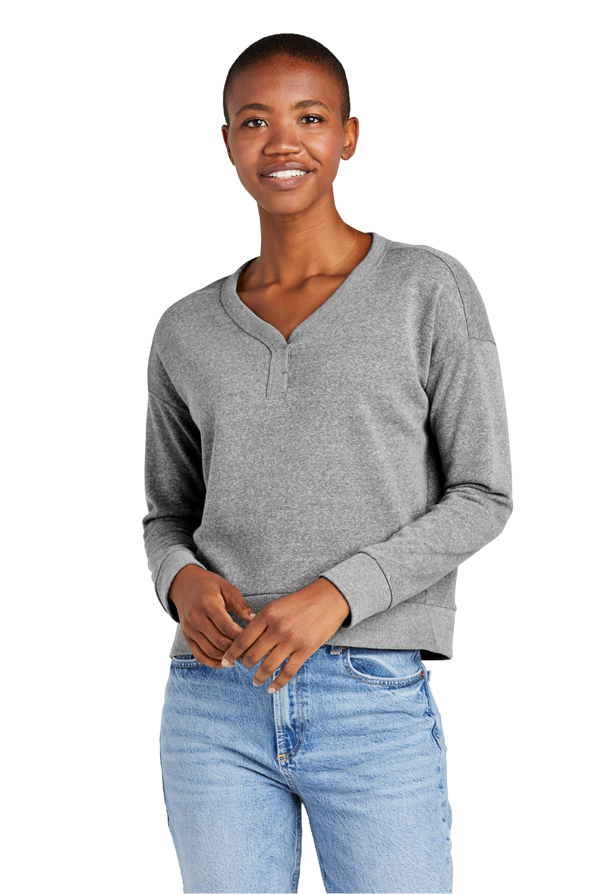 Tri Fleece V-Neck Sweatshirt 
