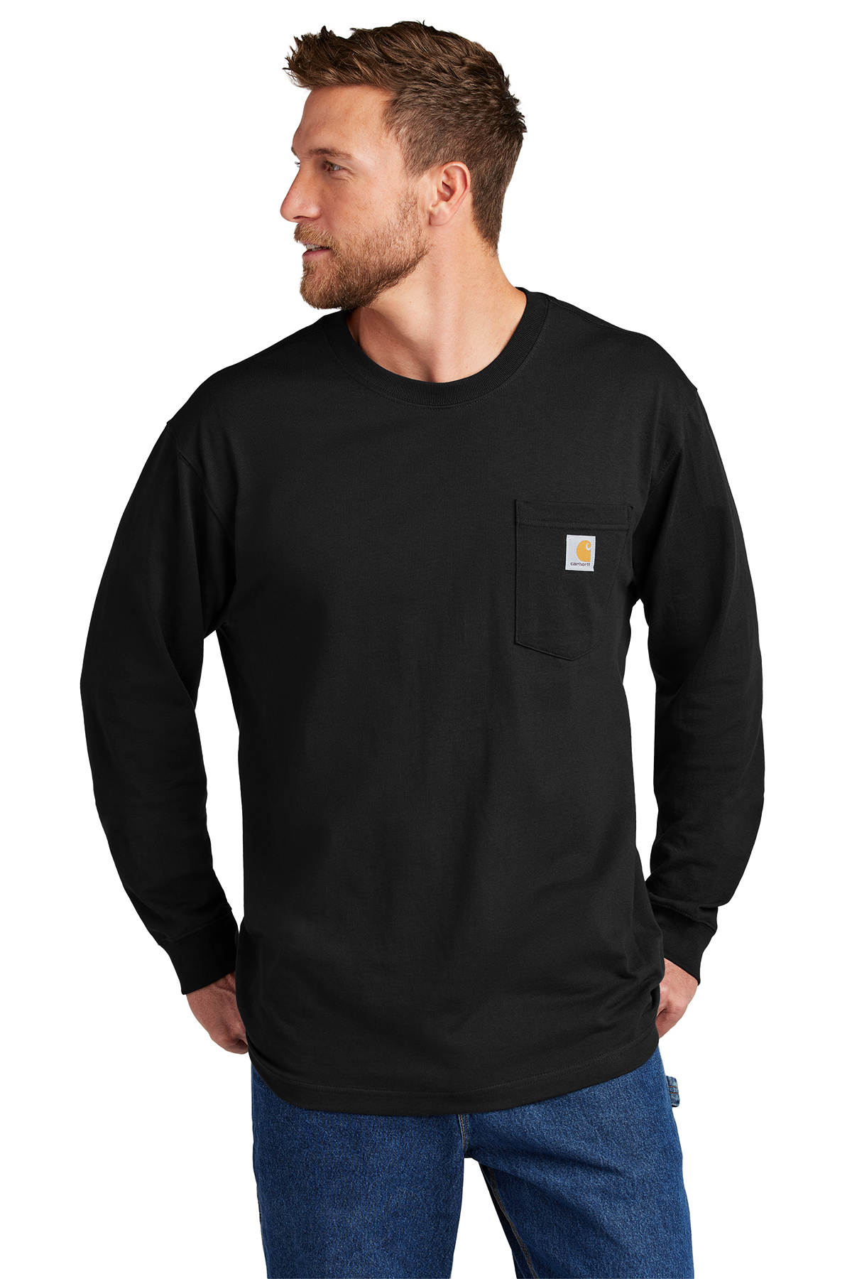 Carhartt Workwear Pocket Long Sleeve T-Shirt | Product | SanMar