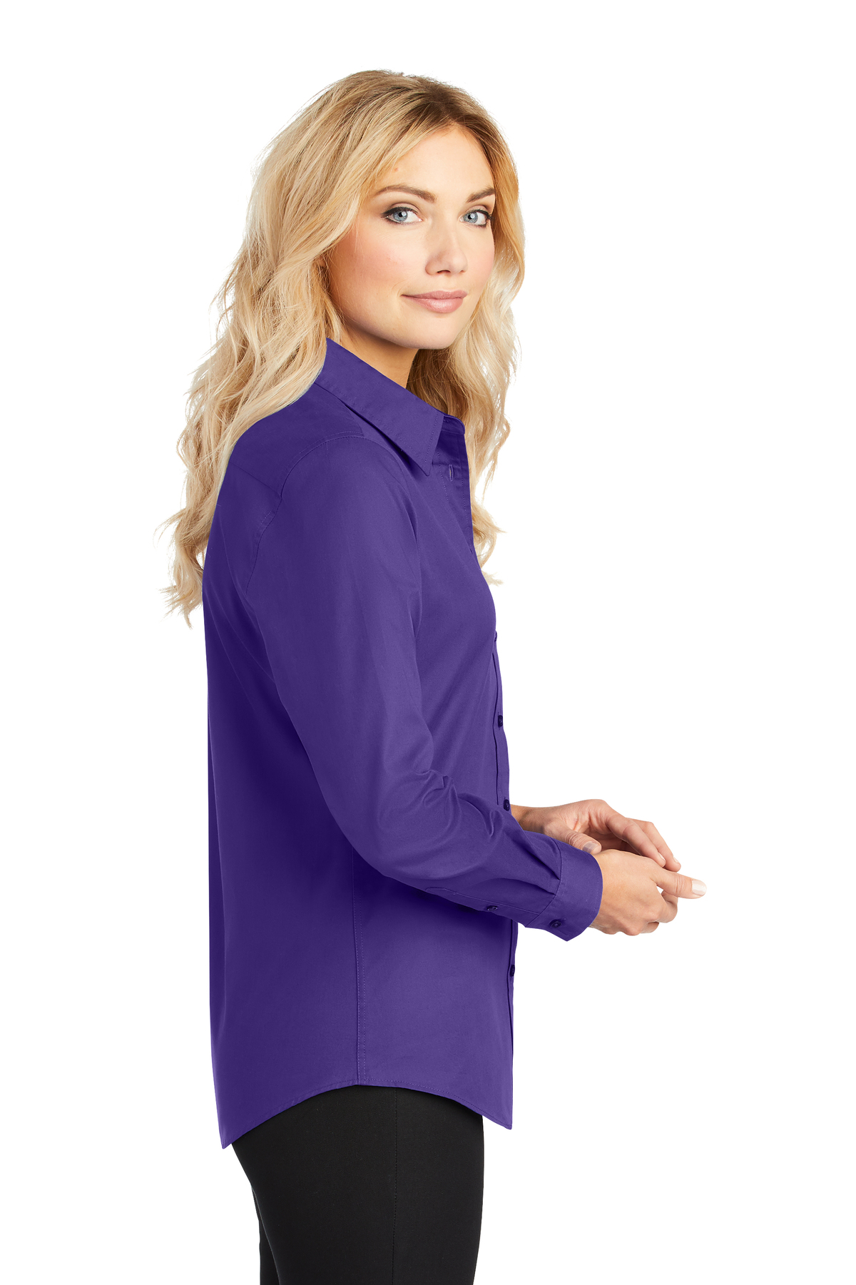 Port Authority Ladies Long Sleeve Easy Care Shirt | Product | Port